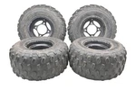 05 Kawasaki KFX400 Front & Rear Wheels Rims Tires 22X7-10 4/144 20X10-9 4/110. Fixed Price $499.99.
