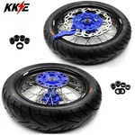 Kke 17" Supermoto Wheels Tires For 14-2026 Husqvarna Fe Te Fc Tc Fx 125-501 /ktm. Fixed Price $1049.00.