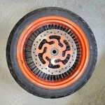 2012 Harley-davidson Flhx Rear Wheel Spoke Rim & Fat Tire Dunlop 180/55 B18. Fixed Price $399.99.