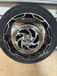 Harley Cvo Rear Wheel 2024 -25 Road Glide Street Chrome Black Oem Perfect. Fixed Price $875.00.