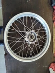 1997 Bmw F650-ST F650ST Lace Front Wheel Hub & Rim 2.15X18" 36312345649. Fixed Price $100.00.