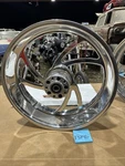 Harley Big Dog American Iron Horse Chopper 18 X 5.5 Rear Mag Wheel Wide Tire. Fixed Price $765.00.