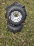 Itp 10X8 Polished Wheels Rear Sidewinder Paddle Sand Tires 20X11-8 4 110MM Nice. Fixed Price $179.00.