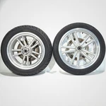 09 Harley Dyna Fxd Super Glide Oem Front & Rear Wheel Rim Tire 43655-08 17" 19". Fixed Price $1450.00.