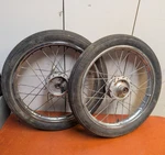 Suzuki Rear Front Wheel Rim Tire 1982 1983 1984 Vintage. Fixed Price $125.00.
