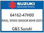 Suzuki Oem Part 64162-47H00 Ring,speed Sensor Rr (50T). Fixed Price $39.16.