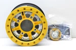 Hiper 1270-PYL02-52-SBL-YL Yellow Sidewinder Wheel Rim 12X7 5+2 4/156 Beadlock. Fixed Price $347.99.