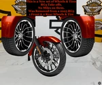Oem 09-25 Harley Trike RG3 Freewheeler Wheels 19" Front 18 Rear & TIRES4. Fixed Price $2599.95.