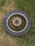 1971 RT1 360 Yamaha Rear Wheel. Fixed Price $49.99.