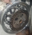 16X3.00 Rear Spoke Wheel Rim T16X3 Dot Softail Harley Rotor Pulley. Fixed Price $138.99.
