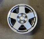 08 Jeep Commander Wheel 17X7.5 Gray Face Machined Edge Oem W/cap 9096A. Fixed Price $75.00.