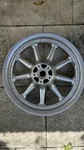 2000-08 Harley-davidson Road Glide Wagon Wheel 1" Bearing Oem Front Silver. Fixed Price $230.00.