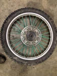 89 Honda CR-125R, CR-250R, CR-500R Front Wheel 44601-KZ4-000. Fixed Price $75.00.