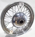 Harley Davidson Softail Heritage Classic Chrome Front Wheel Rim 43005-86A #3. Fixed Price $205.00.