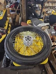 06-17 Harley Dyna Street Bob Spoke Front Wheel Rim 19X2.50. Fixed Price $289.99.