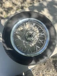 2007-2024 Harley Softail Heritage Front Laced Wire Spoke Chrome Wheel 16X3. Fixed Price $289.99.