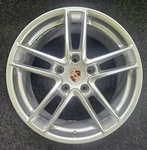Porsche Panamera Turbo 2014-2016 Factory Oem Wheel 19"X9" Hyper Silver Front Rim. Fixed Price $292.50.