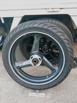 Moto Guzzi V11 V10 Centauro Daytona Brembo Front Wheel 17 X 3.50 Tire Straight. Fixed Price $124.20.