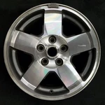 Jeep Machined Grey Commander Original Wheel 17" 2008-2010 Oem Rim Factory 9096B. Fixed Price $169.97.