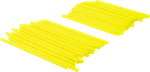 Emgo 16-26091 Spoke Covers Wheel Trim Kit Hi Viz Yellow 80 Pack. Fixed Price $18.13.