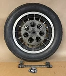 Genuine Harley Shovelhead 16 Wheel, Spoke, 41121-79, Axle, Rotor, Sprocket. Fixed Price $139.99.