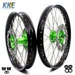 Kke 21-19" Mx Dirt Bike Wheels Set Fit For Kawasaki KX125 KX250 1993-2002 Disc. Fixed Price $649.00.