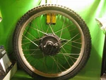 Honda XL250 XL500 1978-81 23" Front Wheel W/ Hub Complete Used # 44701-428-003. Fixed Price $200.00.