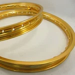For Honda 2020-21 CT125 Hunter Cub Gold Aluminium Front & Rear 17" 36H Wheel Rim. Fixed Price $149.09.