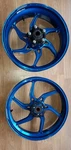 Core Moto APEX-6 Forged Wheels Bmw S1000RR/M1000RR 2020+ Satin Blue. Fixed Price $1000.00.