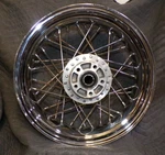 09-22 Harley Touring Flh Rear Wheel Rim Spoke Chrome 41052-09 25MM Id. Fixed Price $149.99.