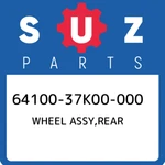64100-37K00-000 Suzuki Wheel Assy,rear 6410037K00000, New Genuine Oem Part. Fixed Price $1002.36.