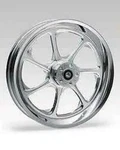 New Revtech Eliminator Chrome 17 3.5 Custom Wheel Harley Touring Softail Xl Fx. Fixed Price $499.99.