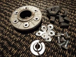 Oem 1973 Kawasaki F11 Rear Wheel Cush Hub Coupling Sprocket Connector Pieces Vtg. Fixed Price $39.99.