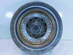 Harley Davidson Evo Touring Electra Glide Chrome Laced Front Wheel Rim & Tire. Fixed Price $149.95.