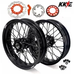 Kke 17" Supermoto Wheels For 03-2026 Ktm 125-530CC Exc Sxf Xcw /husqvarna 14-26. Fixed Price $989.00.