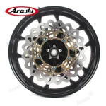 For Yamaha Yzf /R1M /R1S /abs 2015-2022 Black Front Wheel Rim + Brake Rotor. Fixed Price $487.50.