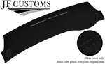 Black Stitch Top Dash Suede Cover For Mitsubishi Lancer Evo 7 8 9 Style 2. Fixed Price $344.19.