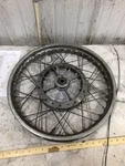 75 Kawasaki Rear Back Rim Wheel Straight. Fixed Price $37.99.