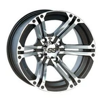 Itp Rear Machined SS212 Alloy 14X8 Wheel - 1428376404B. Fixed Price $192.56.
