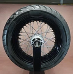 2011-2017 Harley Davidson Dyna Street Bob Fxdb Rear Michelin Tire Rim Wheel Bent. Fixed Price $219.59.