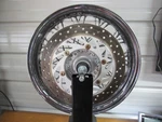 2000 Yamaha Vstar 650 Classic Front Wheel 16X3. Fixed Price $124.95.