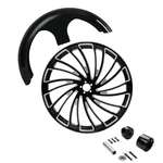 30" Front Wheel Rim Single Disc Hub Painted Fender Fit For Harley Touring 08-25. Fixed Price $1219.98.