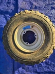 Kawasaki KFX80 Suzuki LT80 Rear Wheel & Tire 41025-S007-530 Oem Silver Fits. Fixed Price $29.99.