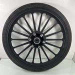 09-16 Johnny Pag Barhog 21" Front Wheel Rim 80/90-21 Tire Oem. Fixed Price $350.00.