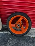 Honda Cbr 600 Rear Rim Back - 17X 5.5 100% Ready STR8. Fixed Price $125.00.