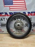 Harley Front Rim Spoked Wheel W/ Brake Rotor Bearing 16X3.00 90/90-21. Fixed Price $161.84.