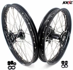 Kke 21/19'' Cast Wheels Rims Fit Honda CR125R CR250R CR500R 1995-1999 Black Hub. Fixed Price $399.00.
