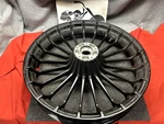 Genuine Harley Touring Front Turbine Talon Rim 09 -23 Vivid Black Wheel Mag. Fixed Price $598.96.
