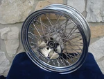 16X5.5" 80 Spoke Dna Wide Cush Hub Rear Wheel For Harley Touring 09-UP. Fixed Price $749.00.