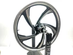 15 Victory Vegas 8 Ball Front Wheel Rim Bent Lip 21X2.5. Fixed Price $223.05.